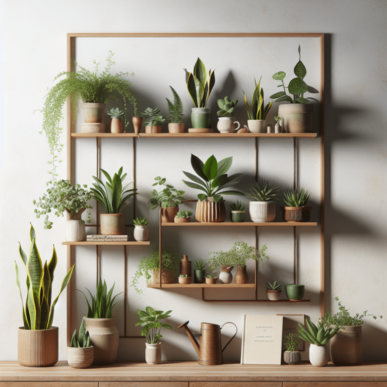 Guide to Indoor Plant Shelf Styling
