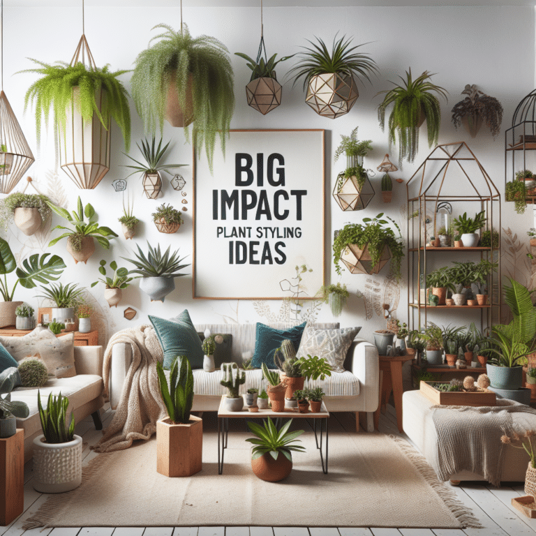 Big Impact: Plant Styling Ideas