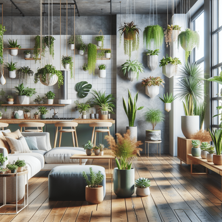 Displaying Indoor Plants: Unique & Stylish Ideas