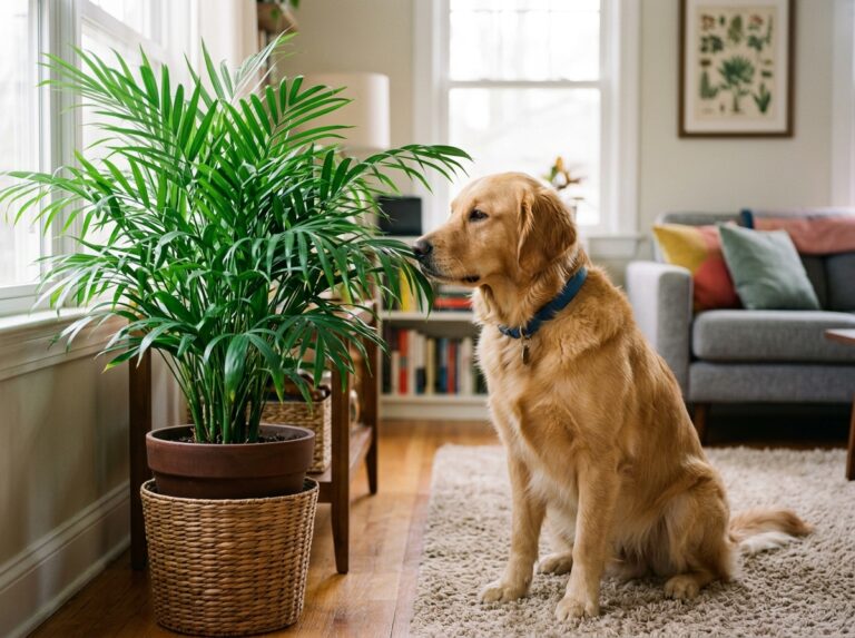 cat palm toxic to dogs