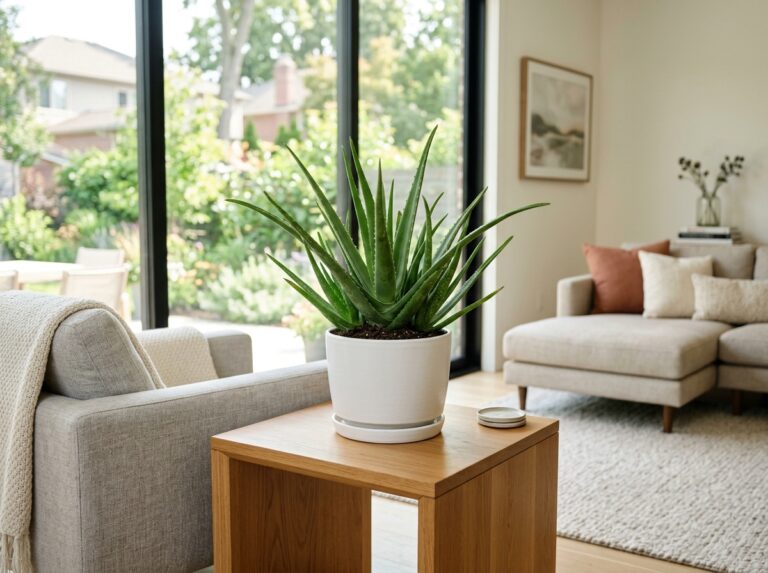 aloe plant air purifier