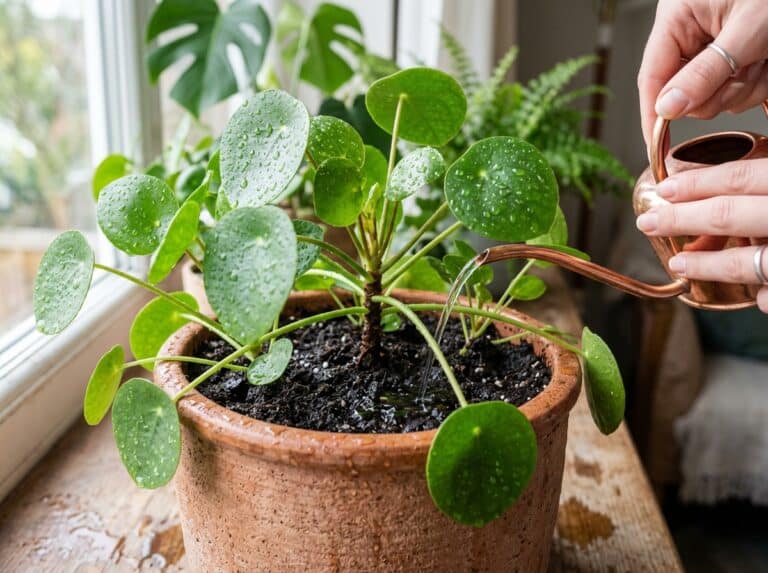 chinese money plant watering