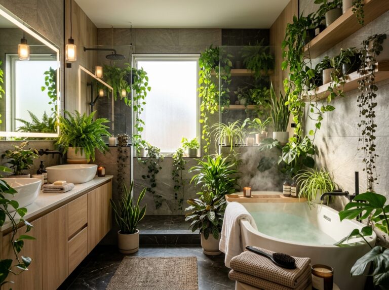 bathroom loving houseplants